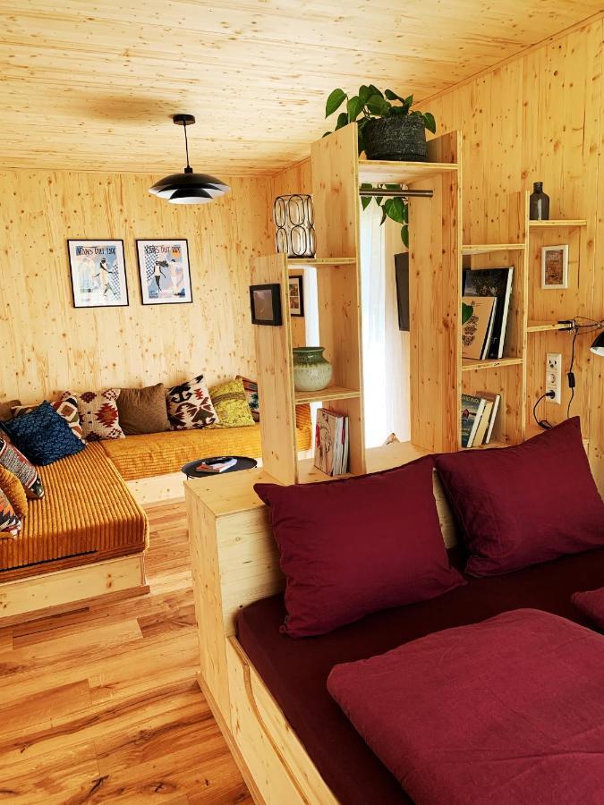 Hjem - Tiny Homes Direkt Am Wald Zwischen Allgaeu & Bodensee Bergatreute Extérieur photo