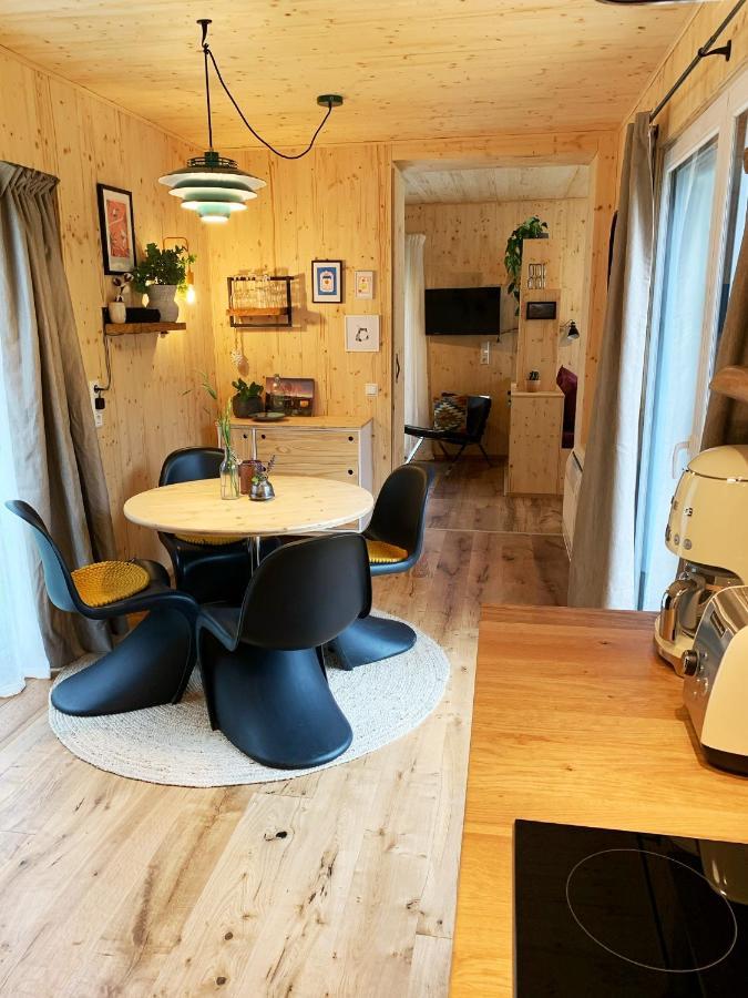 Hjem - Tiny Homes Direkt Am Wald Zwischen Allgaeu & Bodensee Bergatreute Extérieur photo