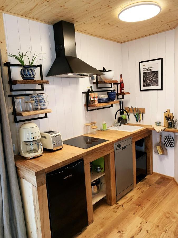 Hjem - Tiny Homes Direkt Am Wald Zwischen Allgaeu & Bodensee Bergatreute Extérieur photo