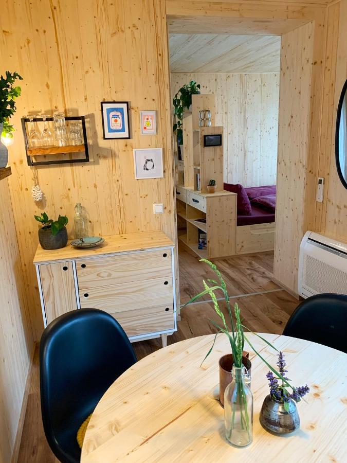 Hjem - Tiny Homes Direkt Am Wald Zwischen Allgaeu & Bodensee Bergatreute Extérieur photo