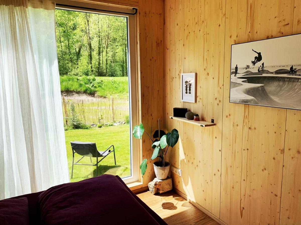Hjem - Tiny Homes Direkt Am Wald Zwischen Allgaeu & Bodensee Bergatreute Extérieur photo