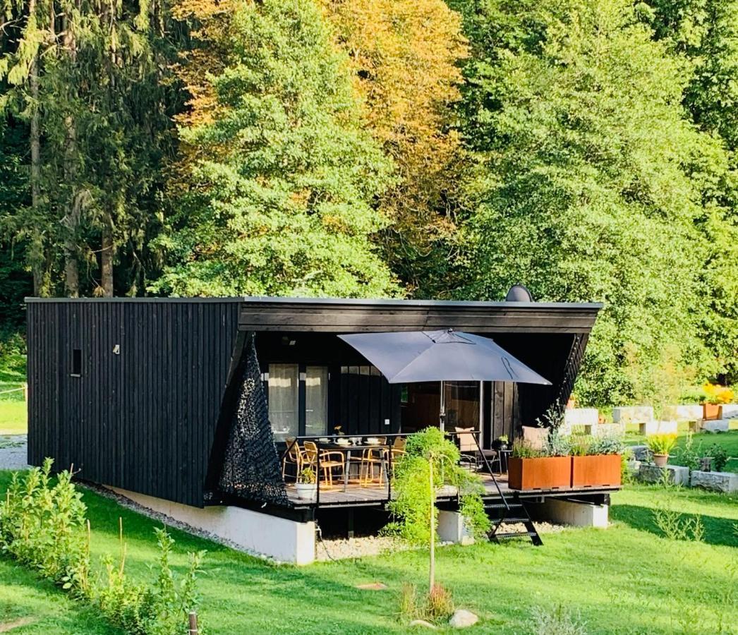 Hjem - Tiny Homes Direkt Am Wald Zwischen Allgaeu & Bodensee Bergatreute Extérieur photo